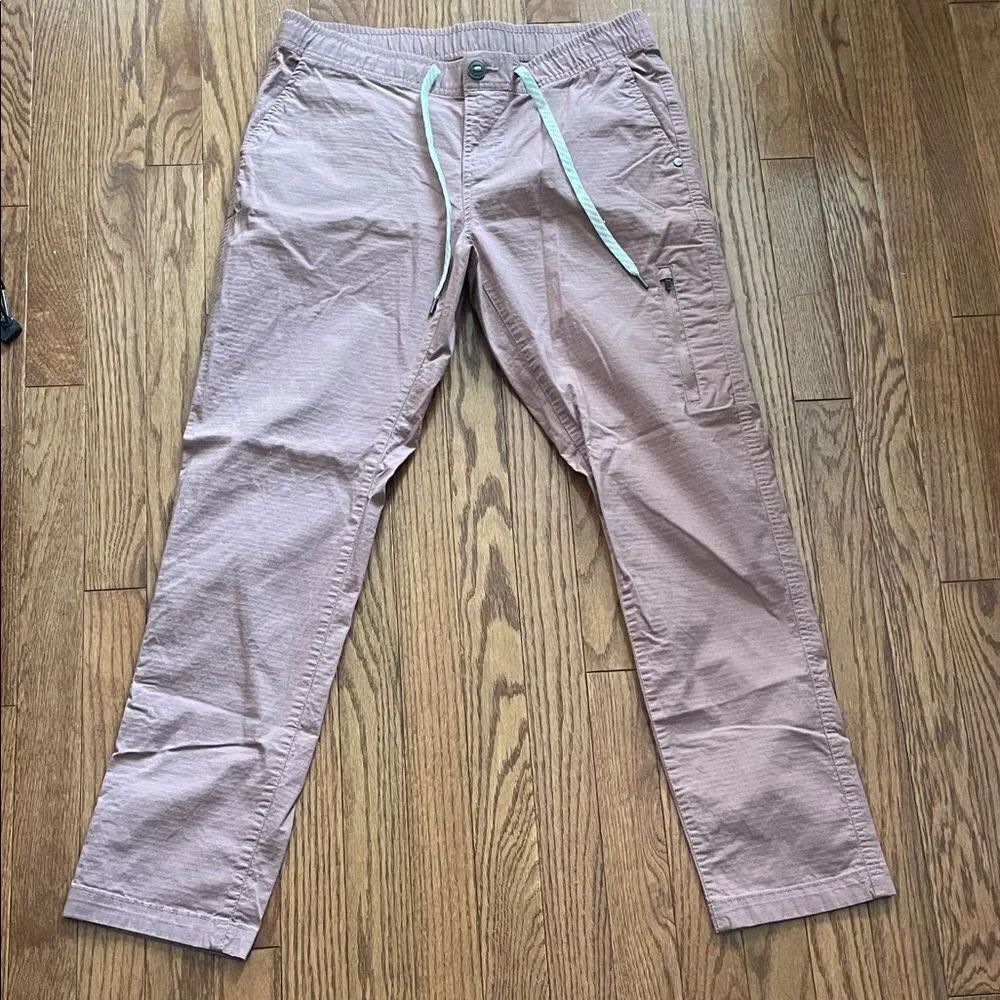 Vuori Ripstop Pink Straight Leg Pants Women’s Sz Medium
